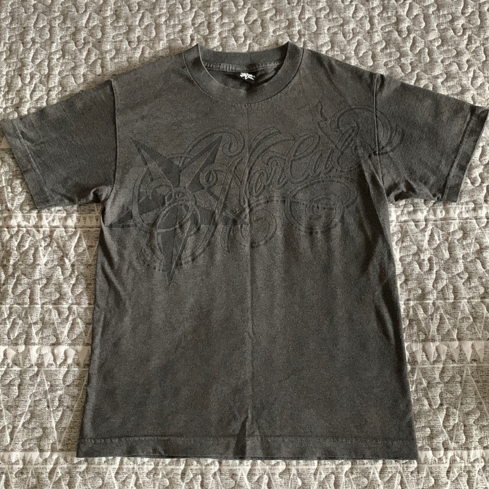 NORCAL Heather Gray 100% Cotton T-Shirt Top Mens Size Small California Shirt
